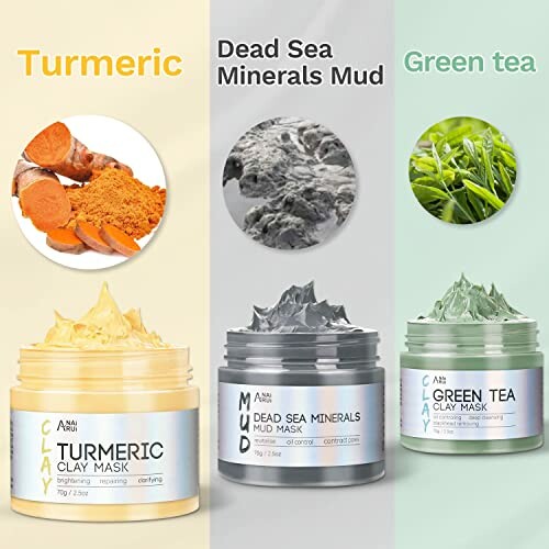 ANAI RUI Turmeric Clay Mask Set