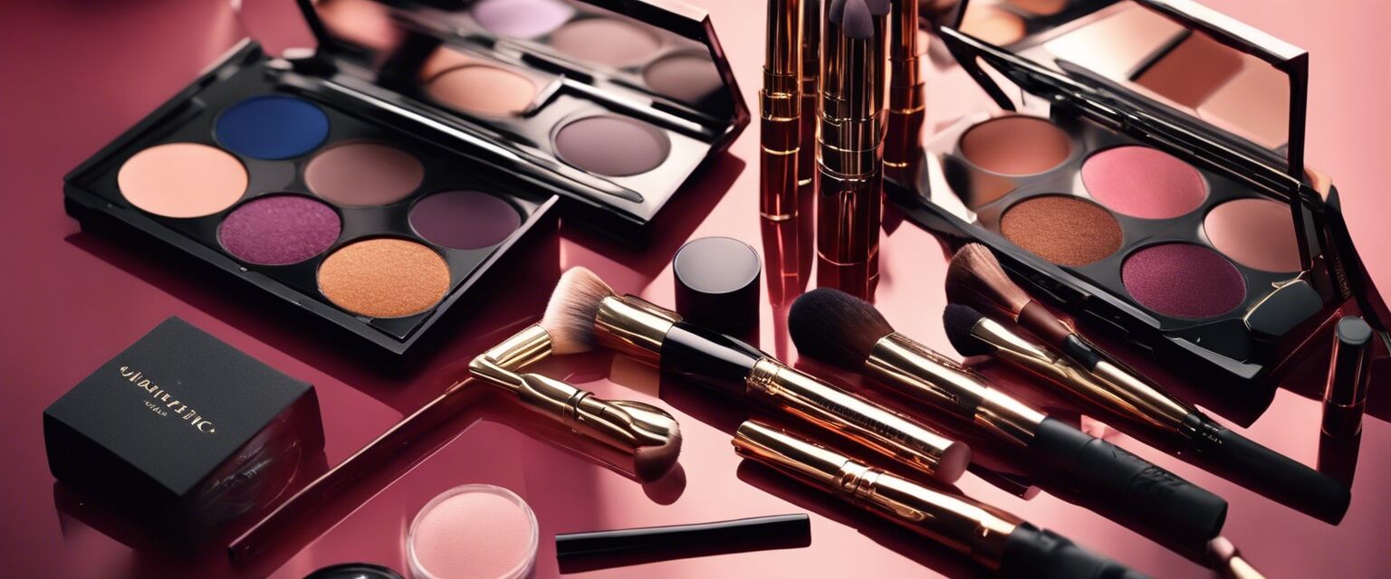 Luxury makeup products