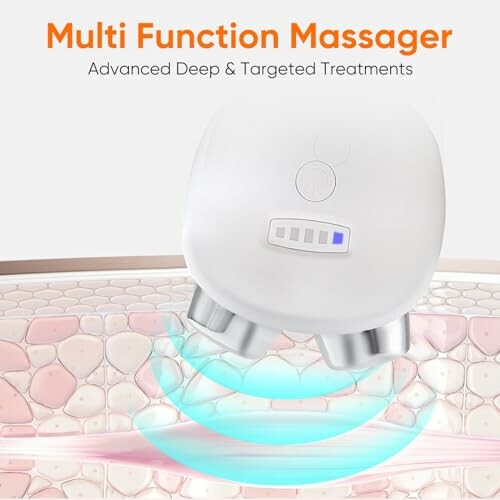 Multi-function massager for advanced deep treatments.